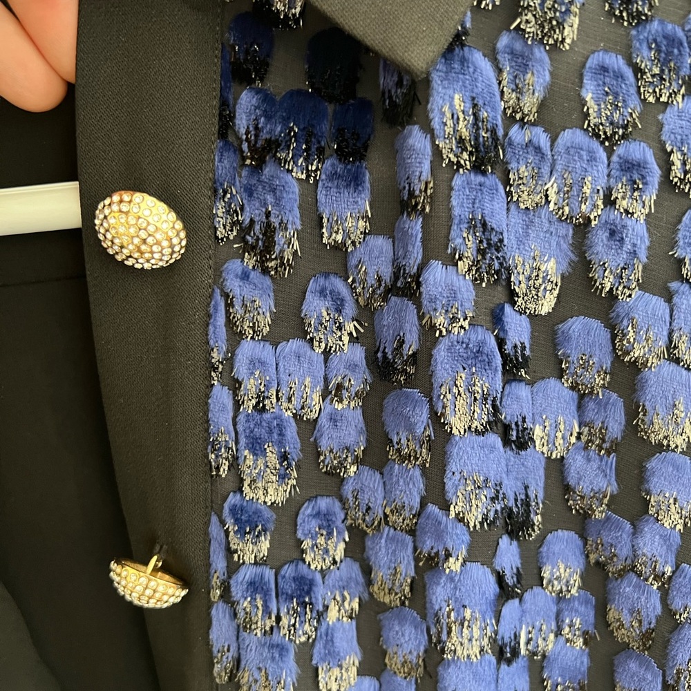Michael kors silk and velvet dress - Picture 4 of 8